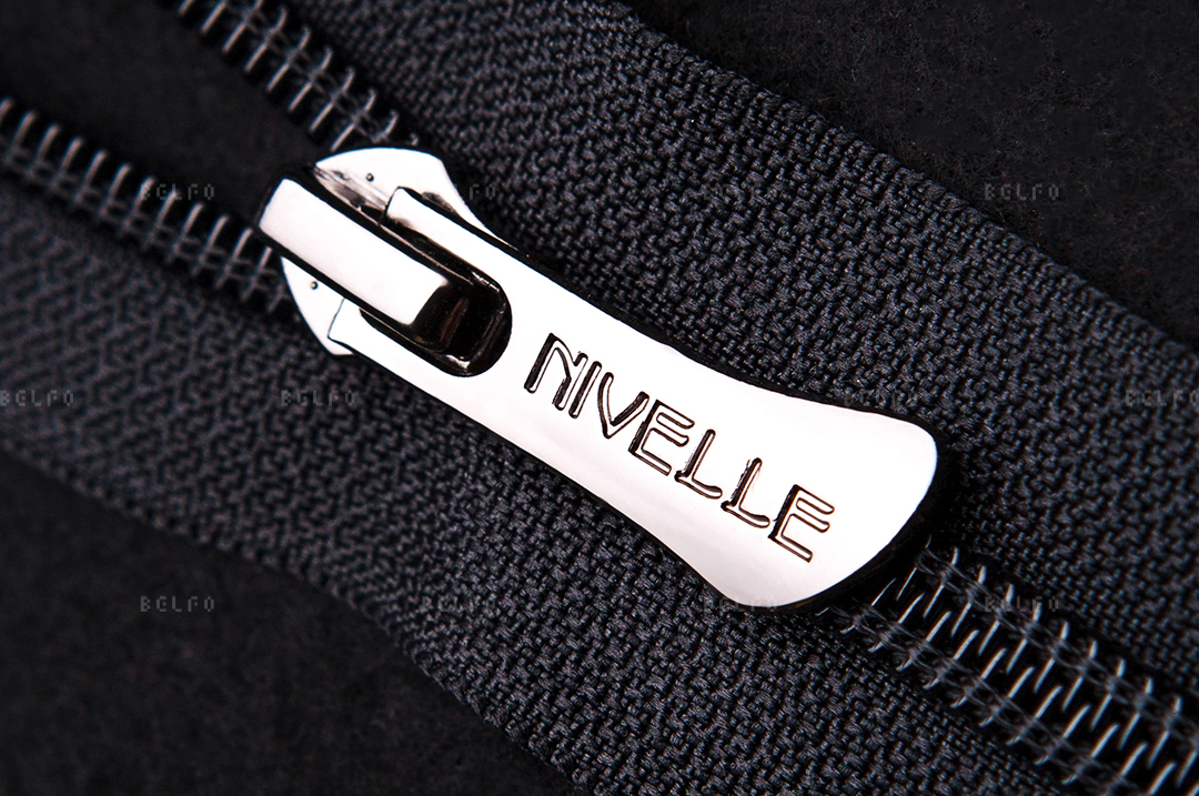 Витая застежка-молния тип 7 для обуви с логотипом на замке Nivelle BNH